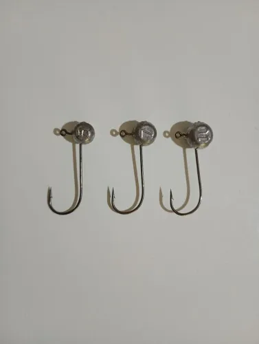 Jig Head pesos gravados 5, 7 e 10g.