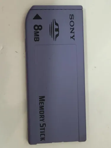 Cartão memorystick 8mb