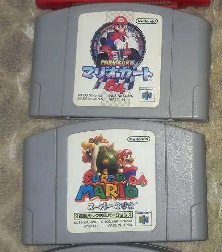 Super mario kart & Super mario 64