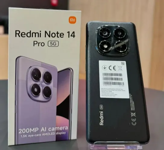 Redmi Note 14 Pro 5G 256GB + 8GB RAM Pronta Entrega Capa Película Lacrado
