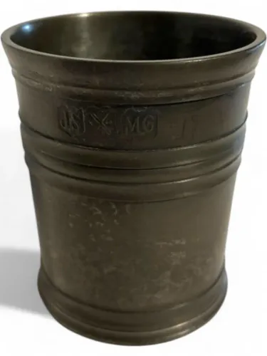 Copo/Vaso em Estanho `John Somers` - Vintage