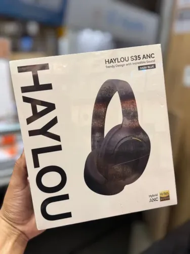 Fone de Ouvido Bluetooth Haylou S35 ANC - Novo