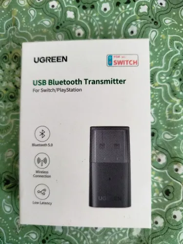 Adaptador USB Bluetooth fone UGREEN para Switch e PlayStation e pc