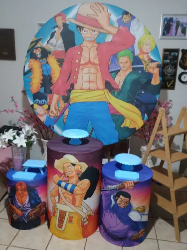 Pegue e monte Tema One Piece
