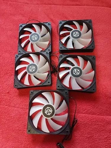 KIT 5 VENTONHAS RGB NOVAS