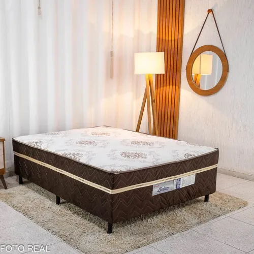 Cama box casal molas ensacadas !! L865m