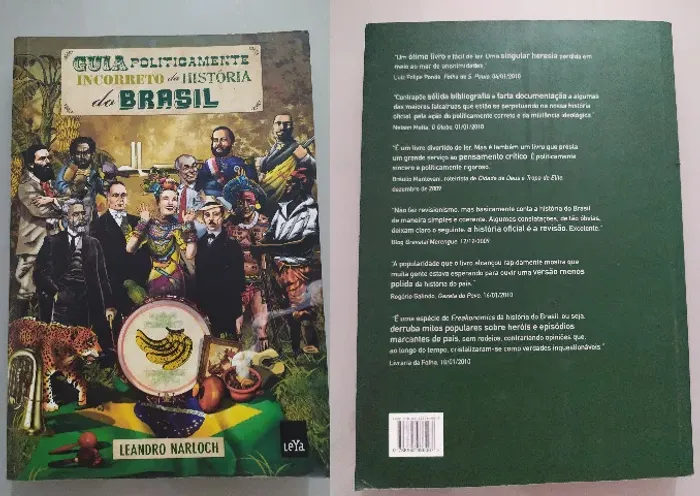Livro "O guia politicamente incorreto da hitória do Brasil"