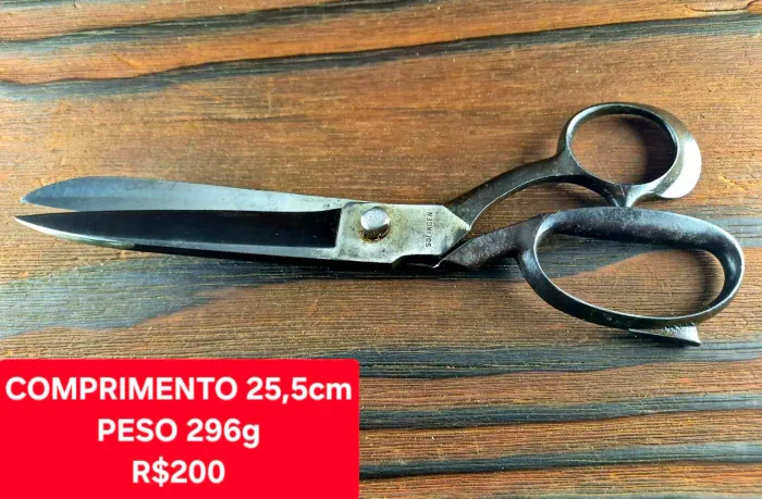 ANTIGA TESOURA DE COSTURA ALEMÃ 