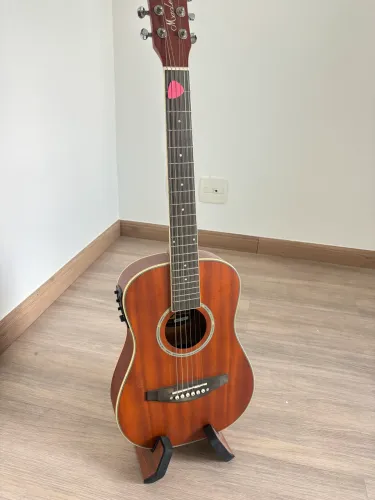 Violão Maclend eletroacústico (aço) semi-novo, ótimo estado