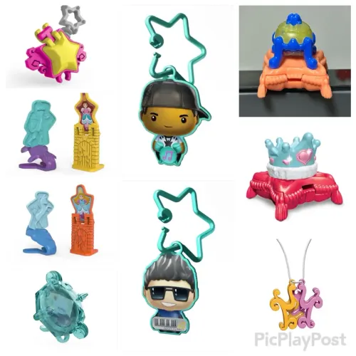 Brinquedo Kinder Joy Applaydu caixa roxa