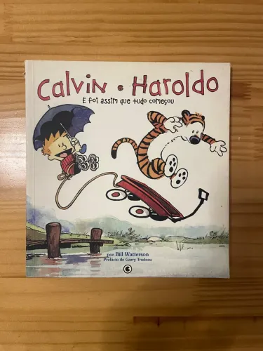 Livro Calvin & Haroldo - E foi assim que tudo começou - usado 