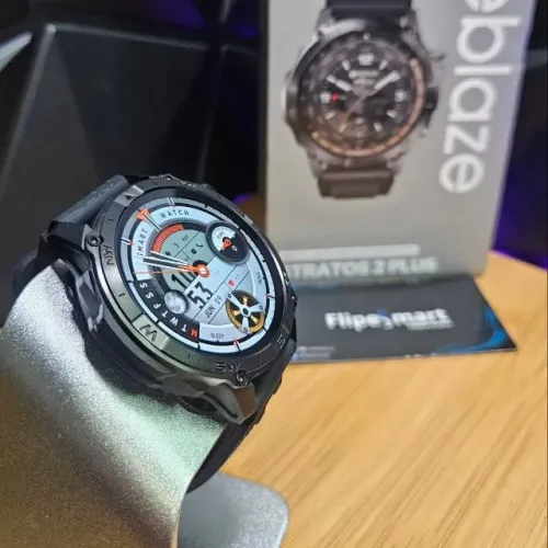 relogio zeblaze stratos 2 plus GPS tela amoled