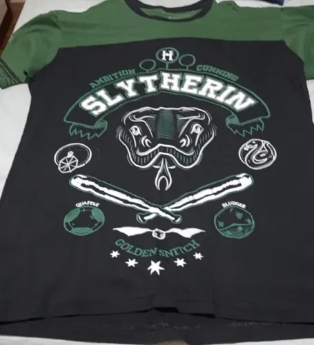 Camisa Harry Potter Quadribol Sonserina, Piticas