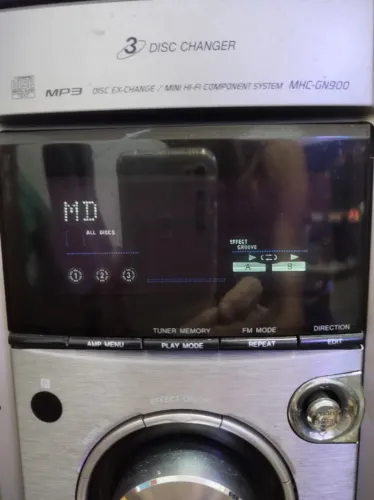 Micro System Sony Gn 900 Novissimo Somente o Aparelho Rj Entrego Ac Cartao.