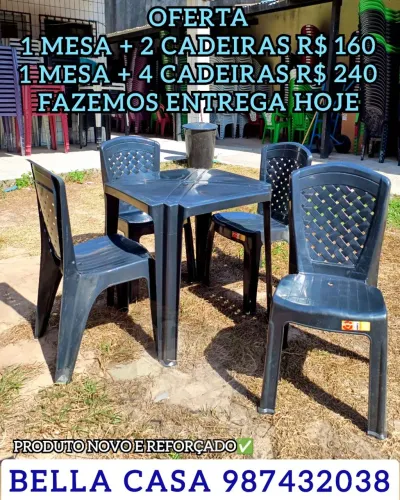 VENDO LINDA MESA COM CADEIRA KW.S.FHFNF. CJF.F CJCMF CUCMD DJFMF.CJCMD DJDMD.CUXMD DJDKS.D