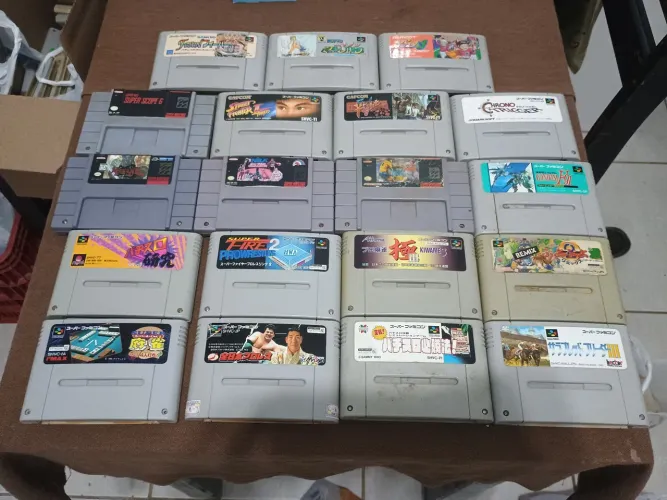 Coleção de Cartucho hagane chono trigger final fight combo 10