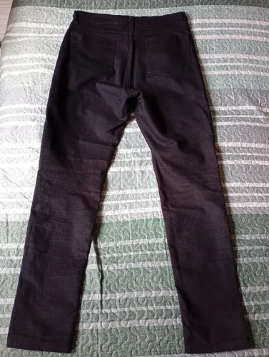 Calça Reta Jeans Revolution Preta Leader