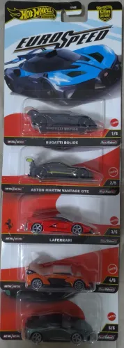Hot Wheels Set Euro Speed