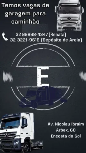 Vagas de estacionamento para caminhões e carretas!
