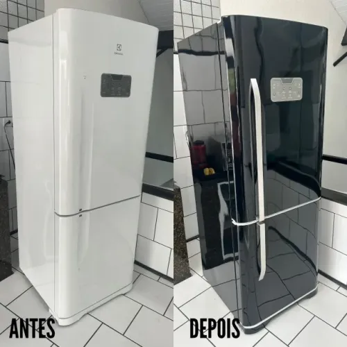 Personalização de geladeiras e frezeers