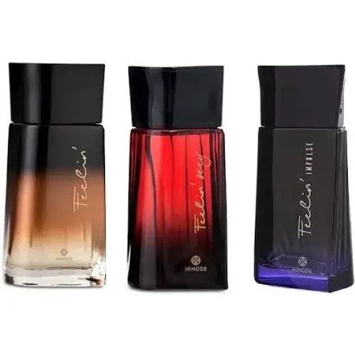 Perfumes Masculinos e Femininos Feelin Hinode 100ml - Tenho todos