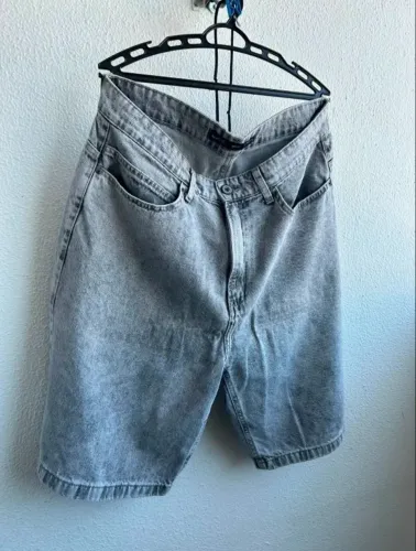 jorts cinza masculino