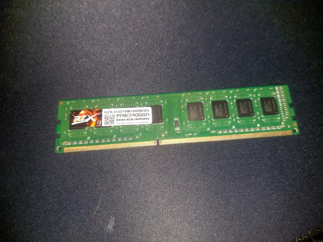 memoria ram 4gb ddr3 1600mhz