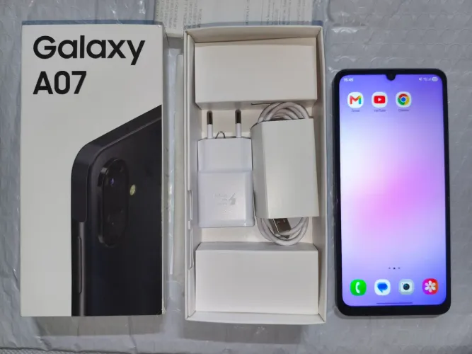 Celular Samsung A07 - 4 GB RAM - 128 GB MEMORIA.