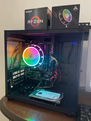 Super Cpu Gamer Ryzen 5 5600g 16gb de ram