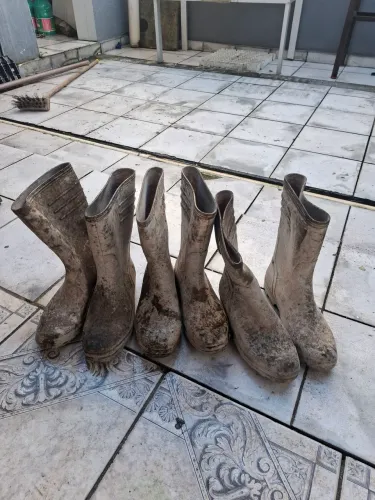 Bota pra bater concreto