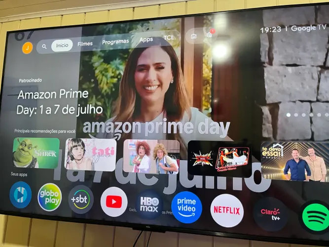 Smart TV TCL 55? QLED 4K