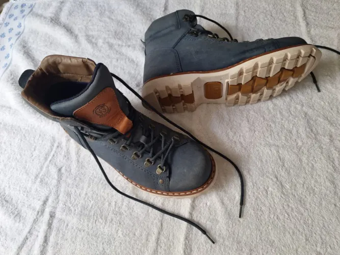 Bota Worker West Coast azul
