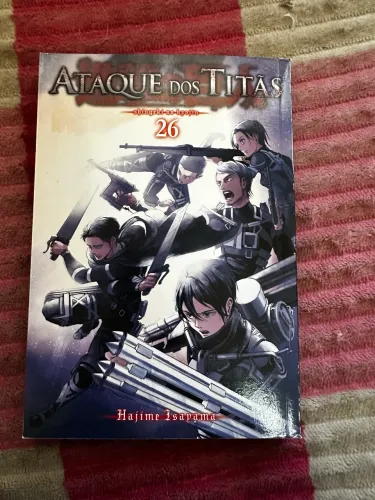 Mangá Attack on Titan Vol 26 ao 30