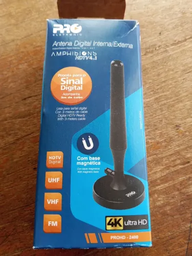 Antena digital pro HDTV 4 em 1