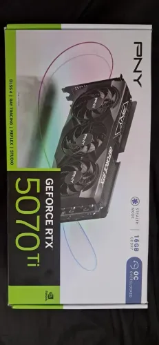 Placa de Vídeo RTX 5070 Ti 16GB PNY