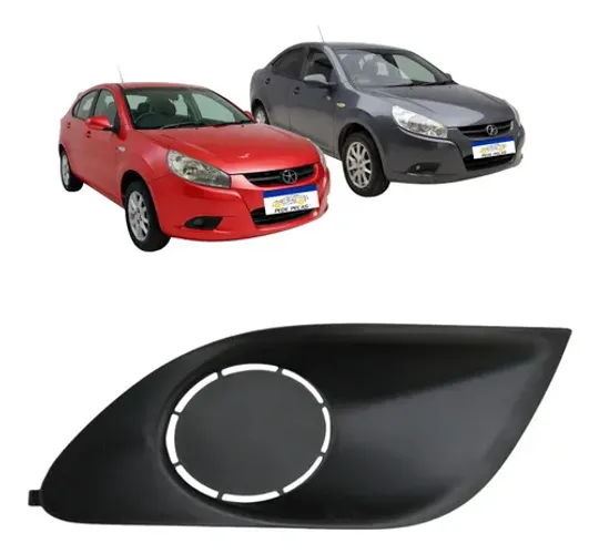 Moldura Milha Jac J3 2010 2011 2012 2013 S/furo Novo