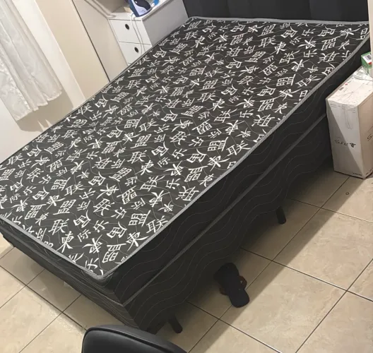 Base de Cama box Casal com buraco