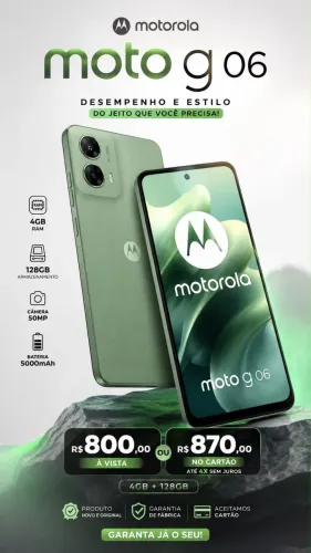 Celular novo