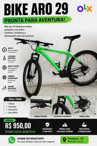 Bicicleta Aro 29 GTI fone *