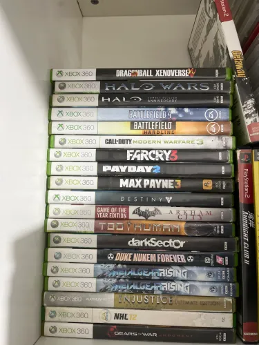 Lote de jogos de Xbox 360 originais 