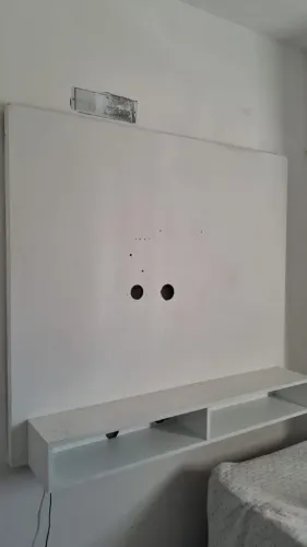 Painel branco de TV