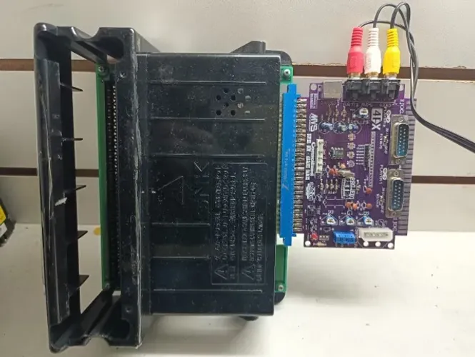 PLACA NEOGEO MV1SC COM UNIBIOS 4.0 E SUPERGUN