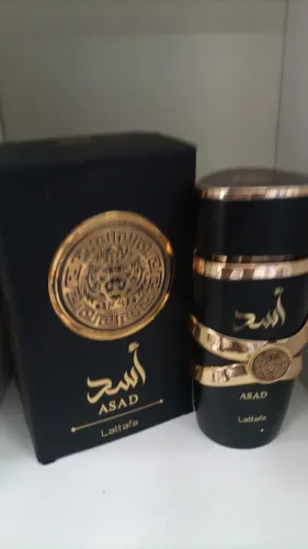 PERFUME IMPORTADO ÁRABE LATTAFA ASAD BLACK 100 ML 