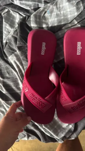 Sandalias melissa 37 38 70 reais