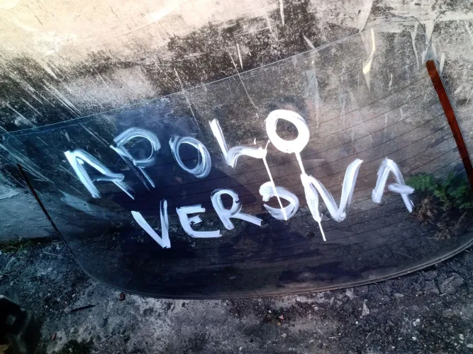 vidro traseiro Ford/VW  Apollo & Verona 