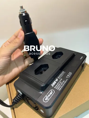 Inversor automotivo para carro isqueiro tomada