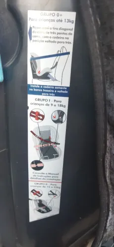 Cadeirinha para carro bebê conforto