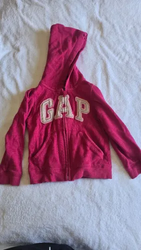 Moletom GAP Original comprado nos EUA Infantil Rosa com Capuz