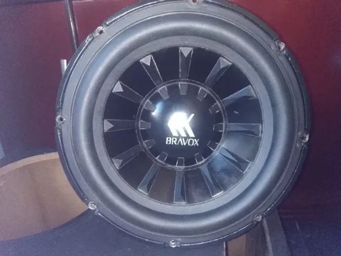 subwoofer bravox edx 12 2+2 1500 rms 