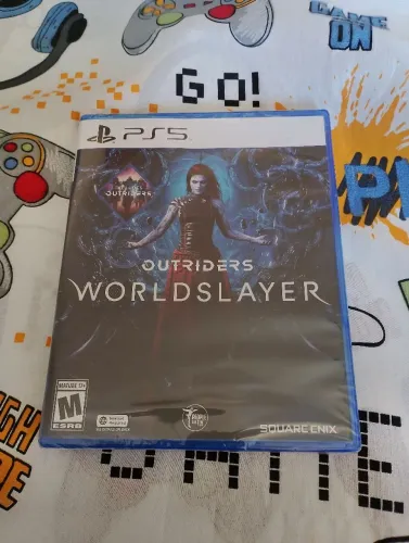 Outriders Worldslayer PS5 novo lacrado faço Olx pay 